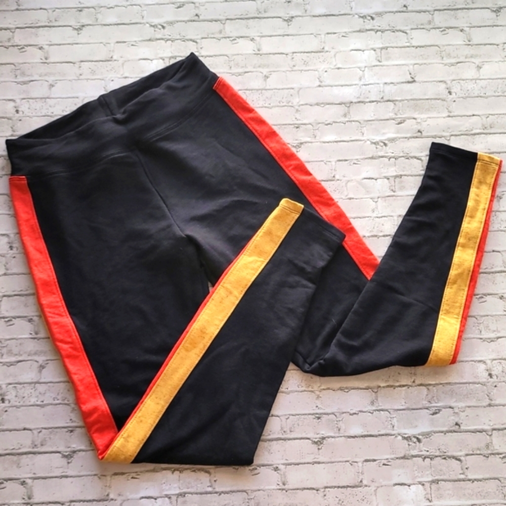 Sundry Striped Leggings - 2